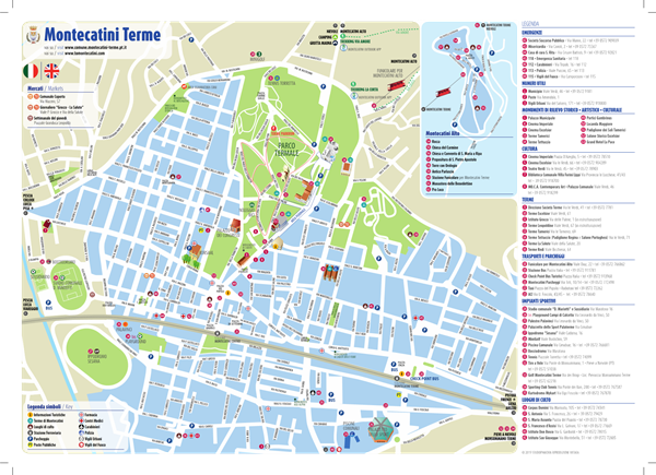 Map of Montecatini Terme 