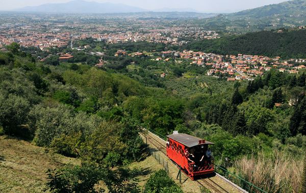 Montecatini Terme - the funicular to Montecatini Alto