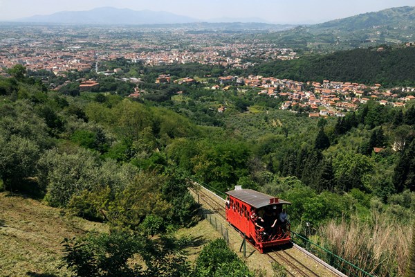 Montecatini Terme - the funicular to Montecatini Alto